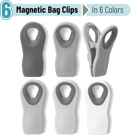 Magnetic Chip Clips, Airtight Seal