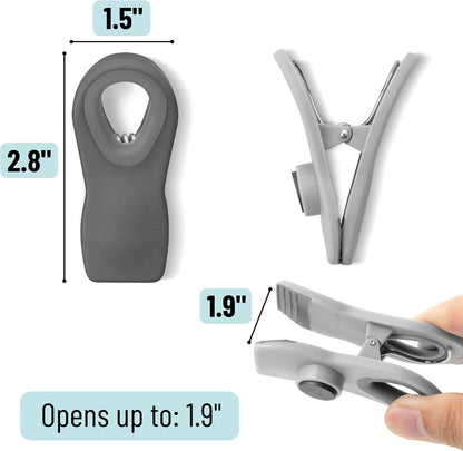 Magnetic Chip Clips, Airtight Seal