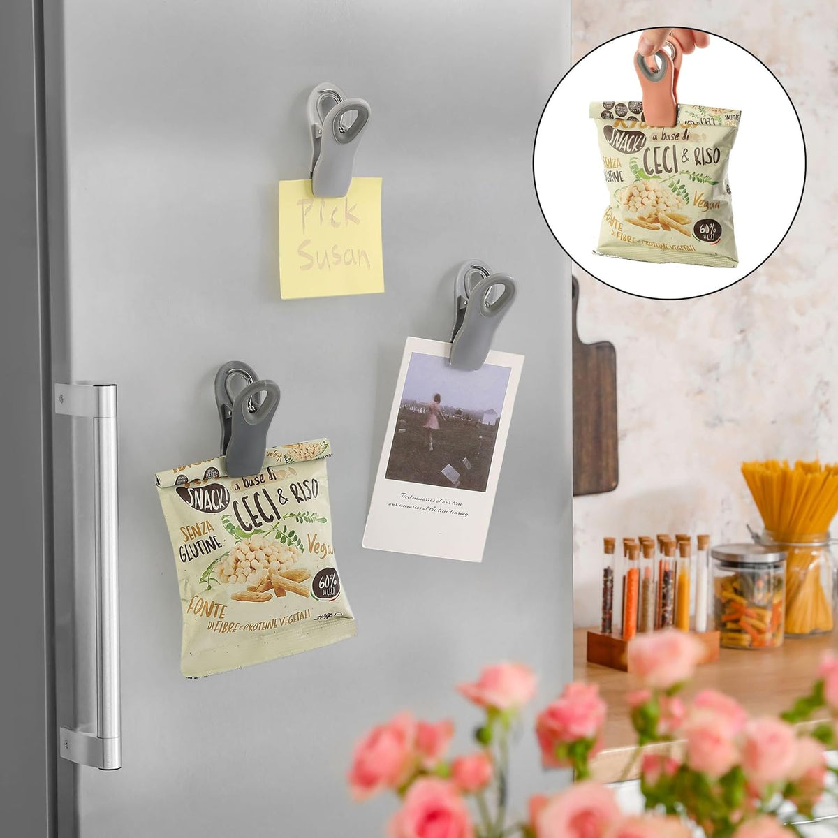 Magnetic Chip Clips, Airtight Seal