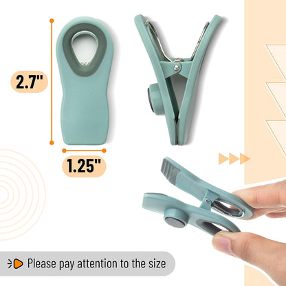 Magnetic Chip Clips, Airtight Seal