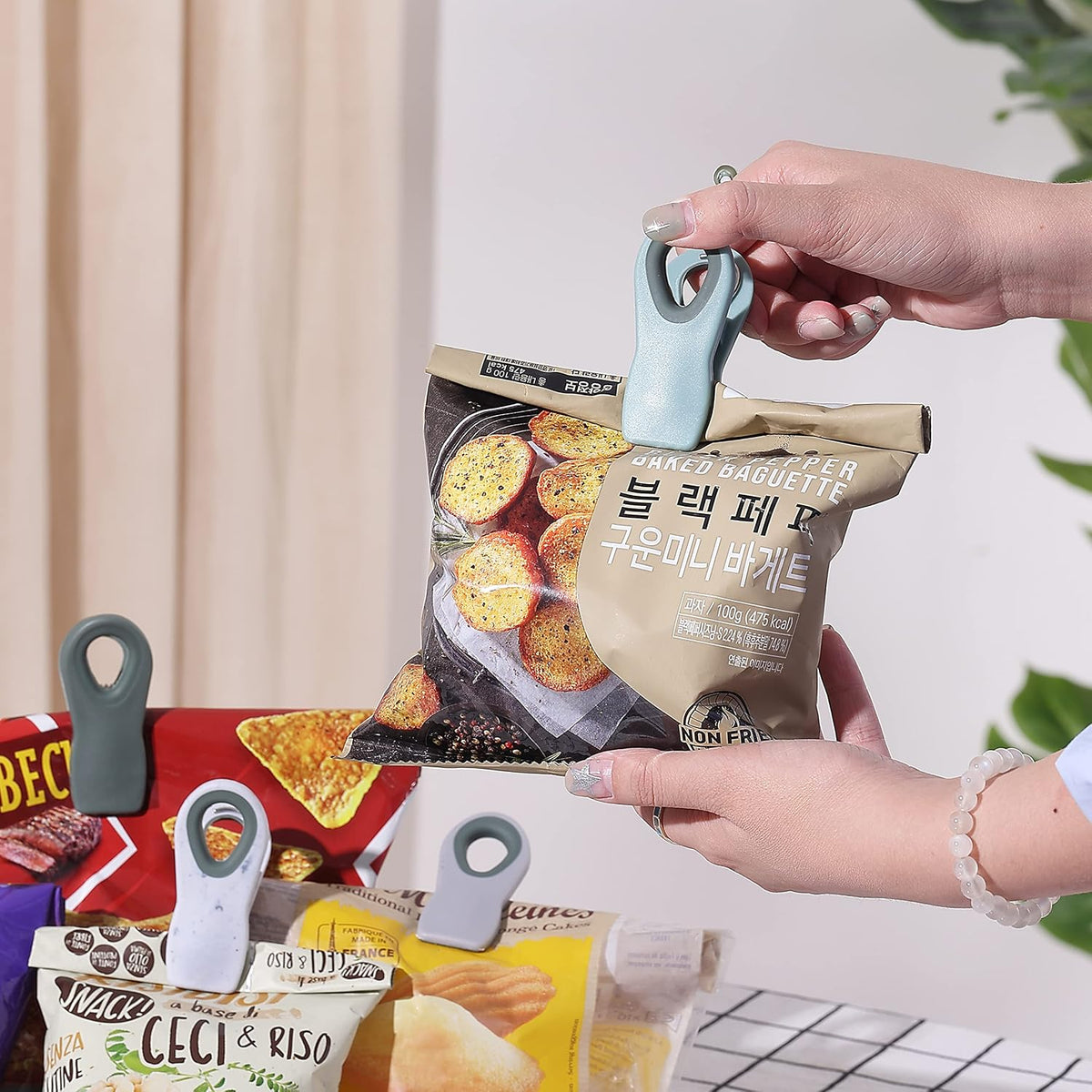 Magnetic Chip Clips, Airtight Seal