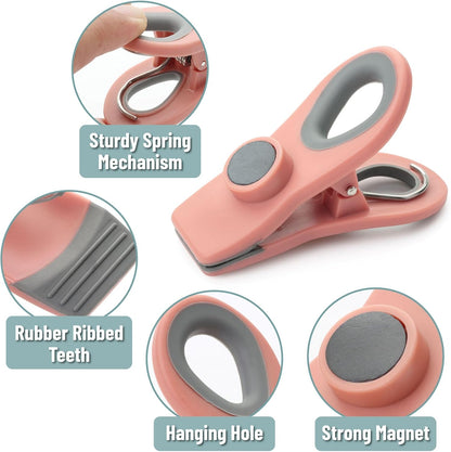Magnetic Chip Clips, Airtight Seal