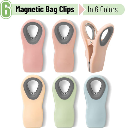 Magnetic Chip Clips, Airtight Seal