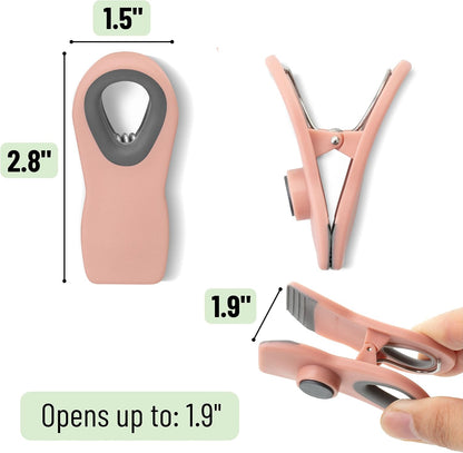 Magnetic Chip Clips, Airtight Seal