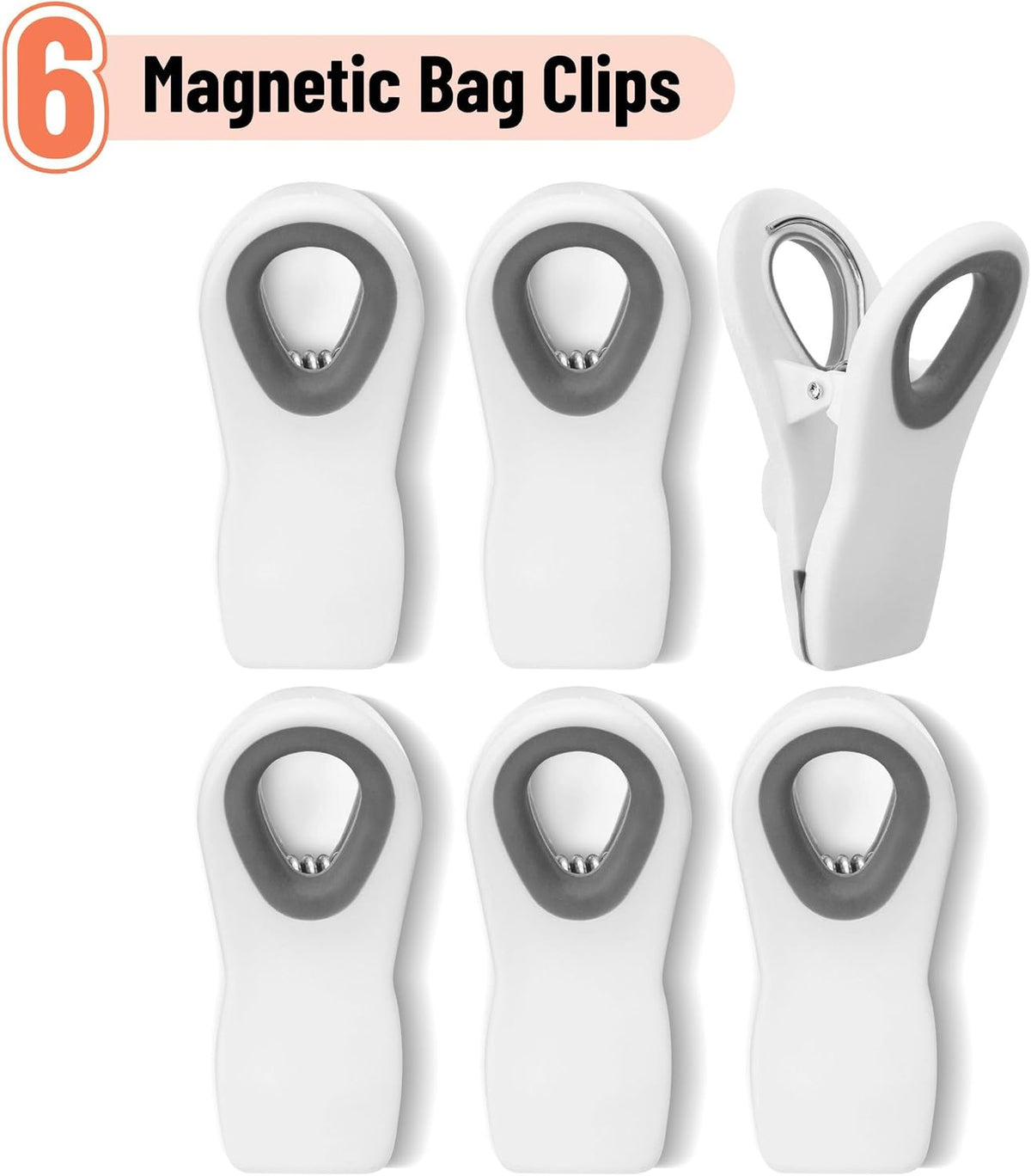 Magnetic Chip Clips, Airtight Seal