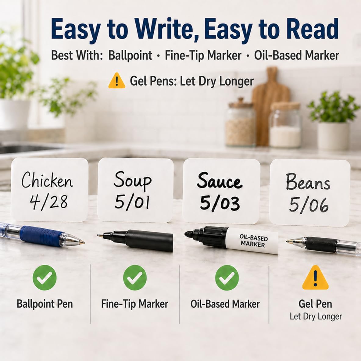 1200 Freezer Labels to Write On, 1x2 Inch Removable Food Labels, Freezer-Safe to -30°F with Perforation, Water & Oil-Resistant Date Labels for Food Containers, Meal Prep, Mason Jars & Pantry