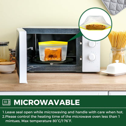 Reusable Sandwich Bags Dishwasher Microwave Safe