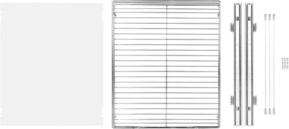 18.5"Wx21"Dx3.5"H Pull Out Cabinet Organizer, Heavy Duty Slide Out Pantry Shelves, Chrome-Plated Steel Roll Out Drawer, Drawer Storage for Home Under Sink, 20"Wx22"Dx7"H Install Size for Cabinet