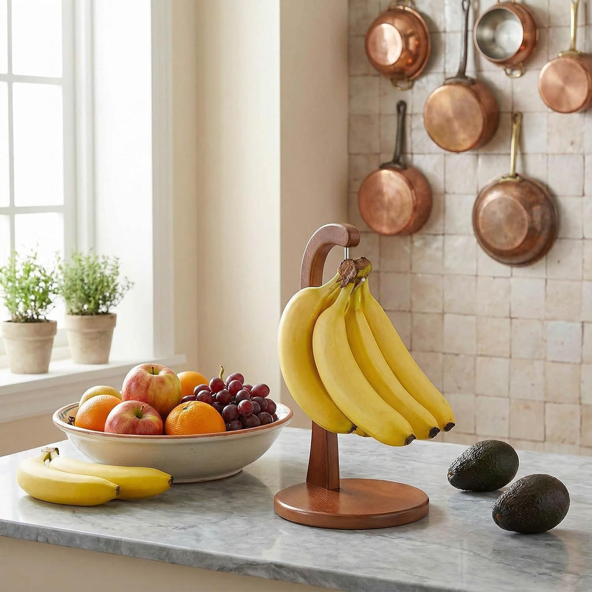 Banana Holder Stand Wood- Bananas Hanger Stands Wooden