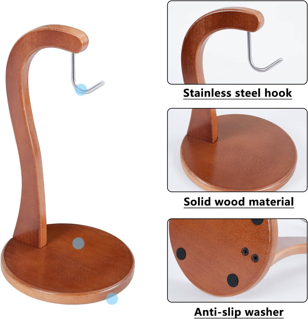 Banana Holder Stand Wood- Bananas Hanger Stands Wooden