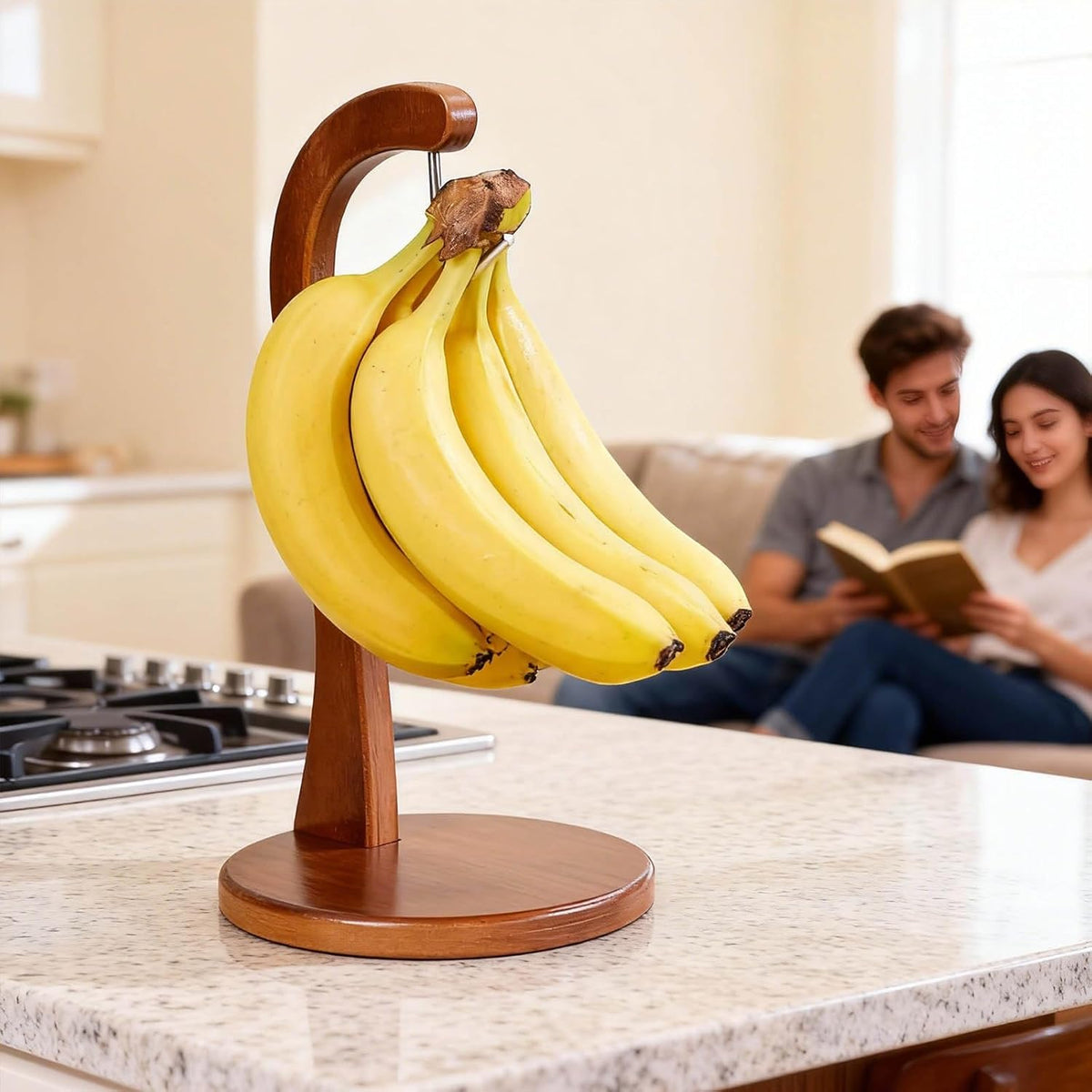 Banana Holder Stand Wood- Bananas Hanger Stands Wooden