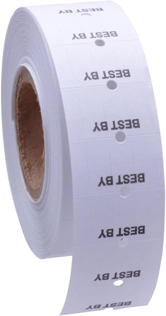 Labels to fit: Motex MX5500, Towa GS Series,Halmark Model H, 18-8,000 Labels (Expiration Date)
