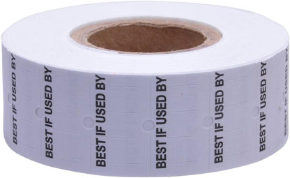Labels to fit: Motex MX5500, Towa GS Series,Halmark Model H, 18-8,000 Labels (Expiration Date)