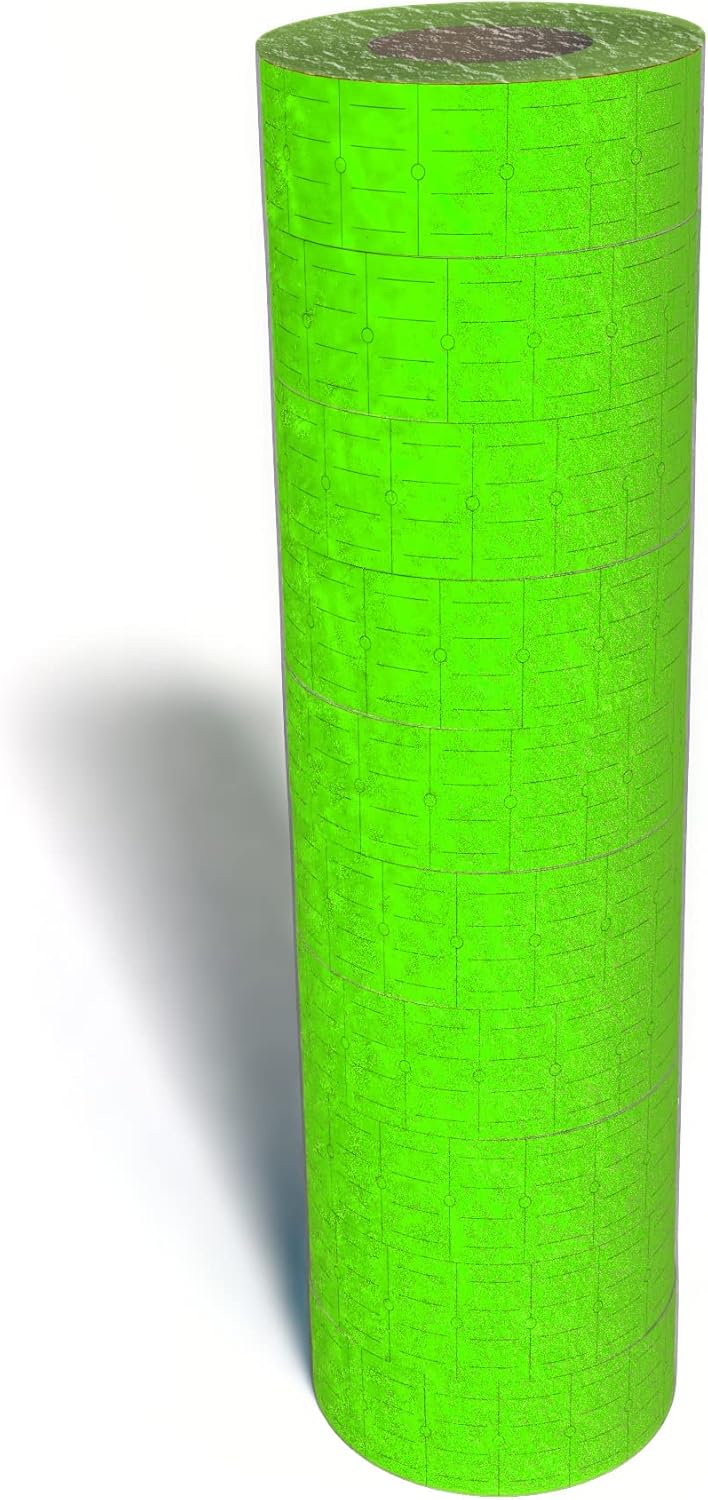 Labels to fit: Motex MX5500, Towa GS Series,Halmark Model H, 18-8,000 Labels (Expiration Date)