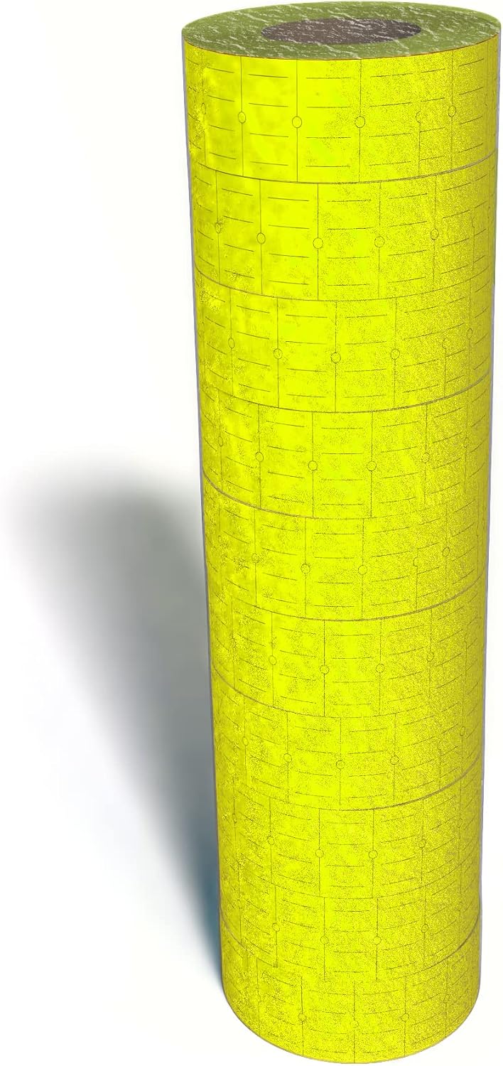 Labels to fit: Motex MX5500, Towa GS Series,Halmark Model H, 18-8,000 Labels (Expiration Date)