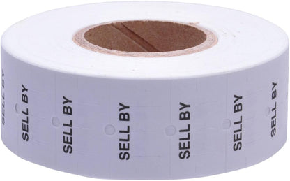 Labels to fit: Motex MX5500, Towa GS Series,Halmark Model H, 18-8,000 Labels (Expiration Date)