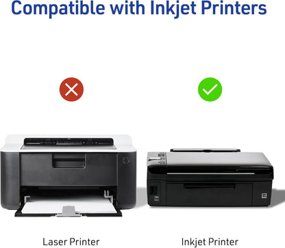 Printable Shipping Labels with Sure Feed, 2" x 4" Customizable Stickers, Matte Clear, 250 Blank Mailing Labels, Great for Mailing, Shipping, and More (8663)