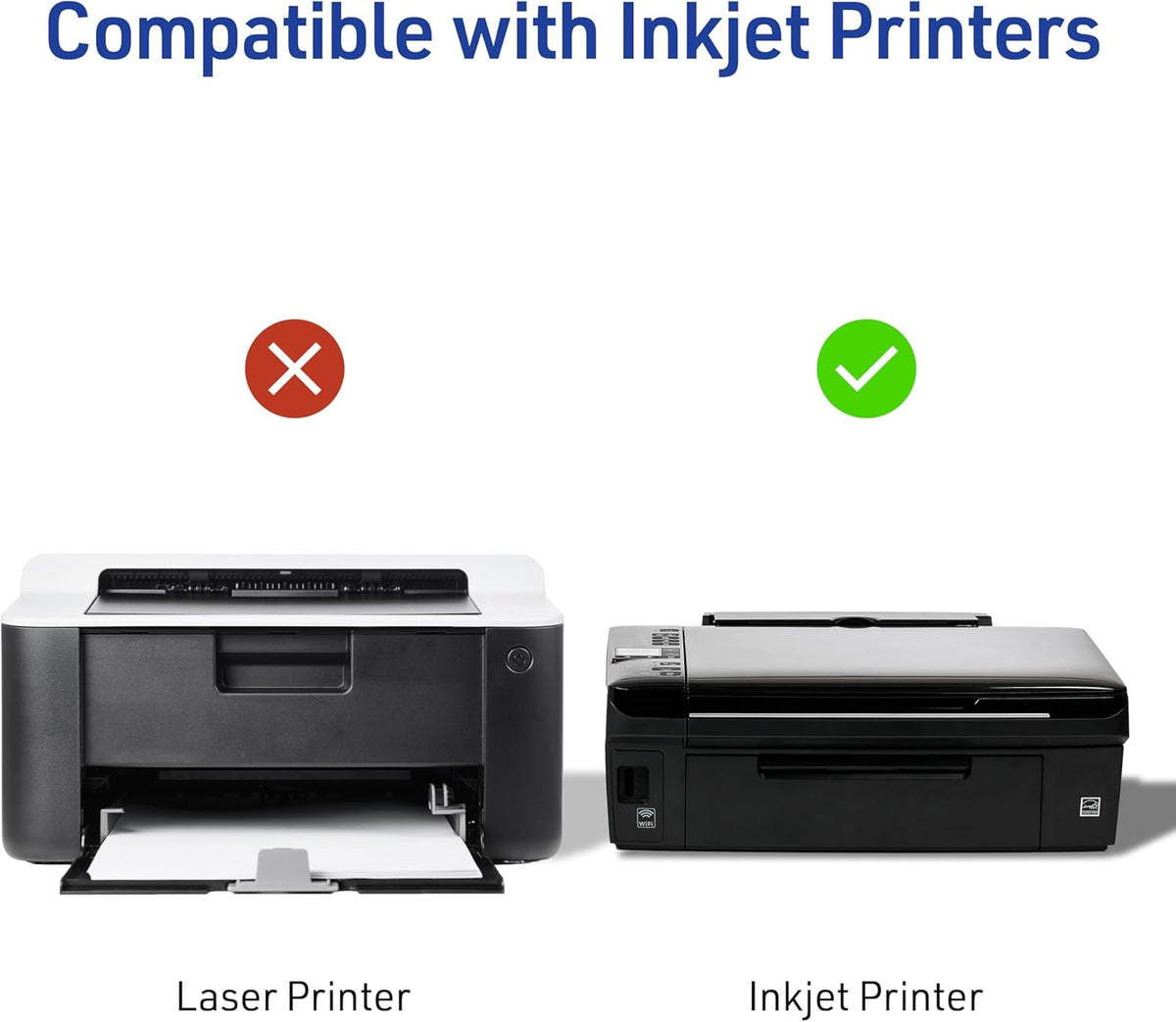 Printable Shipping Labels with Sure Feed, 2" x 4" Customizable Stickers, Matte Clear, 250 Blank Mailing Labels, Great for Mailing, Shipping, and More (8663)