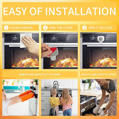 Baby Proof Oven Lock for Toddlers