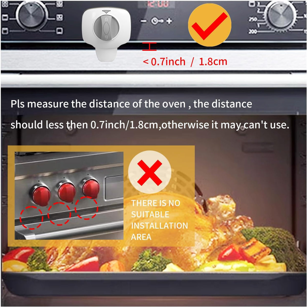 Baby Proof Oven Lock for Toddlers