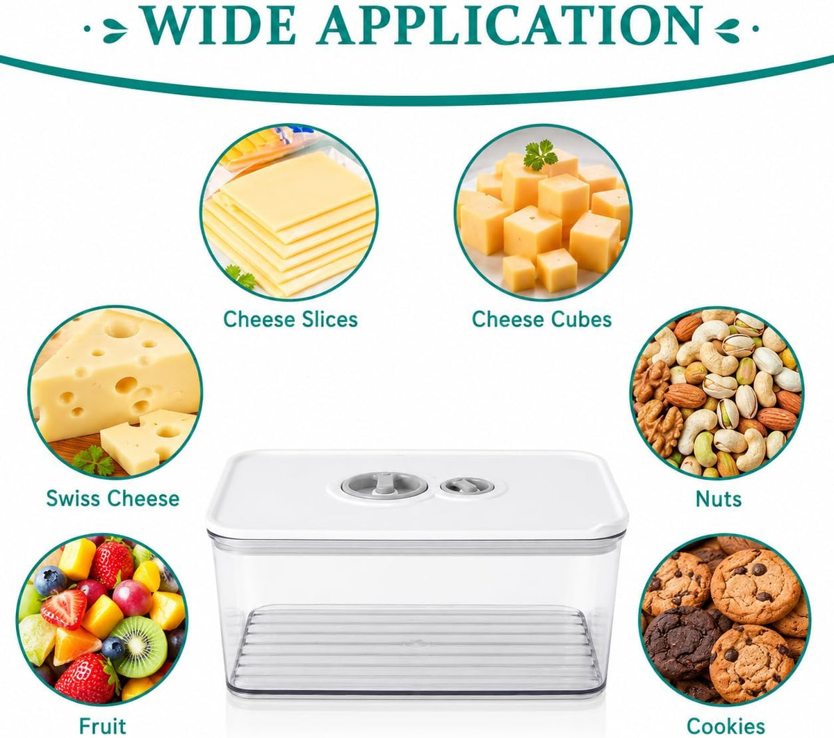 2 Pcs Cheese Container for Refrigerator,Cream Cheeses Storage Box,Cheese Keeper with Airtight Lid and Time Recording,BPA-Free Kitchen Storage Organizer Sliced,Grated,Cheddar Cheeses Saver