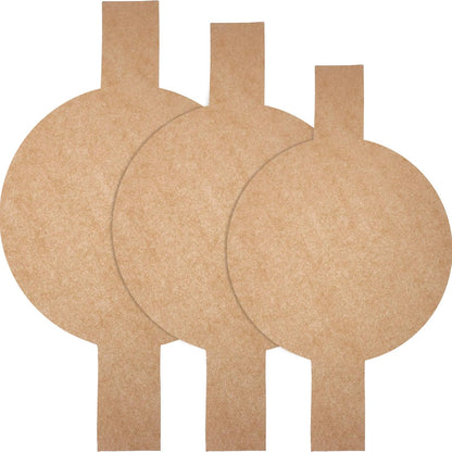120 Pcs Round Parchment Paper Precut Cake Pan Liners with Lift Tabs
