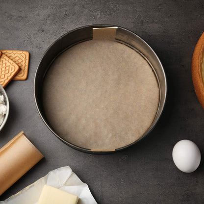 120 Pcs Round Parchment Paper Precut Cake Pan Liners with Lift Tabs