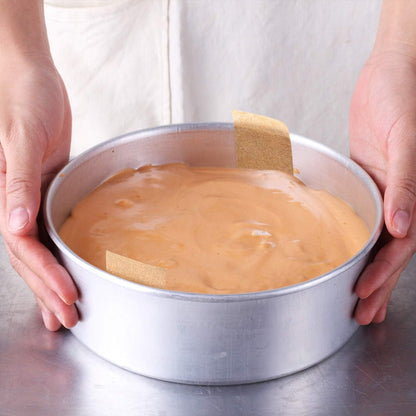 120 Pcs Round Parchment Paper Precut Cake Pan Liners with Lift Tabs