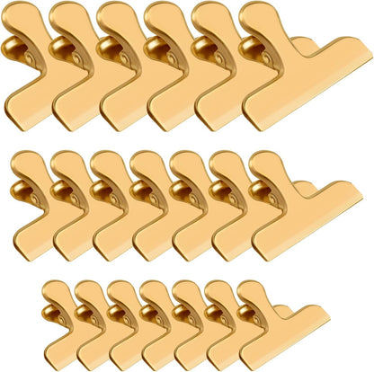 8 Pack Chip Clips, Black Bag Clips for Home Pantry Use