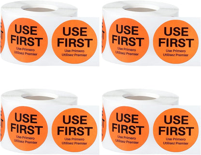 Use First Stickers 1.5",Light Green