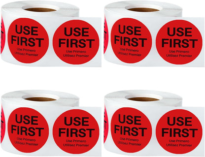 Use First Stickers 1.5",Light Green