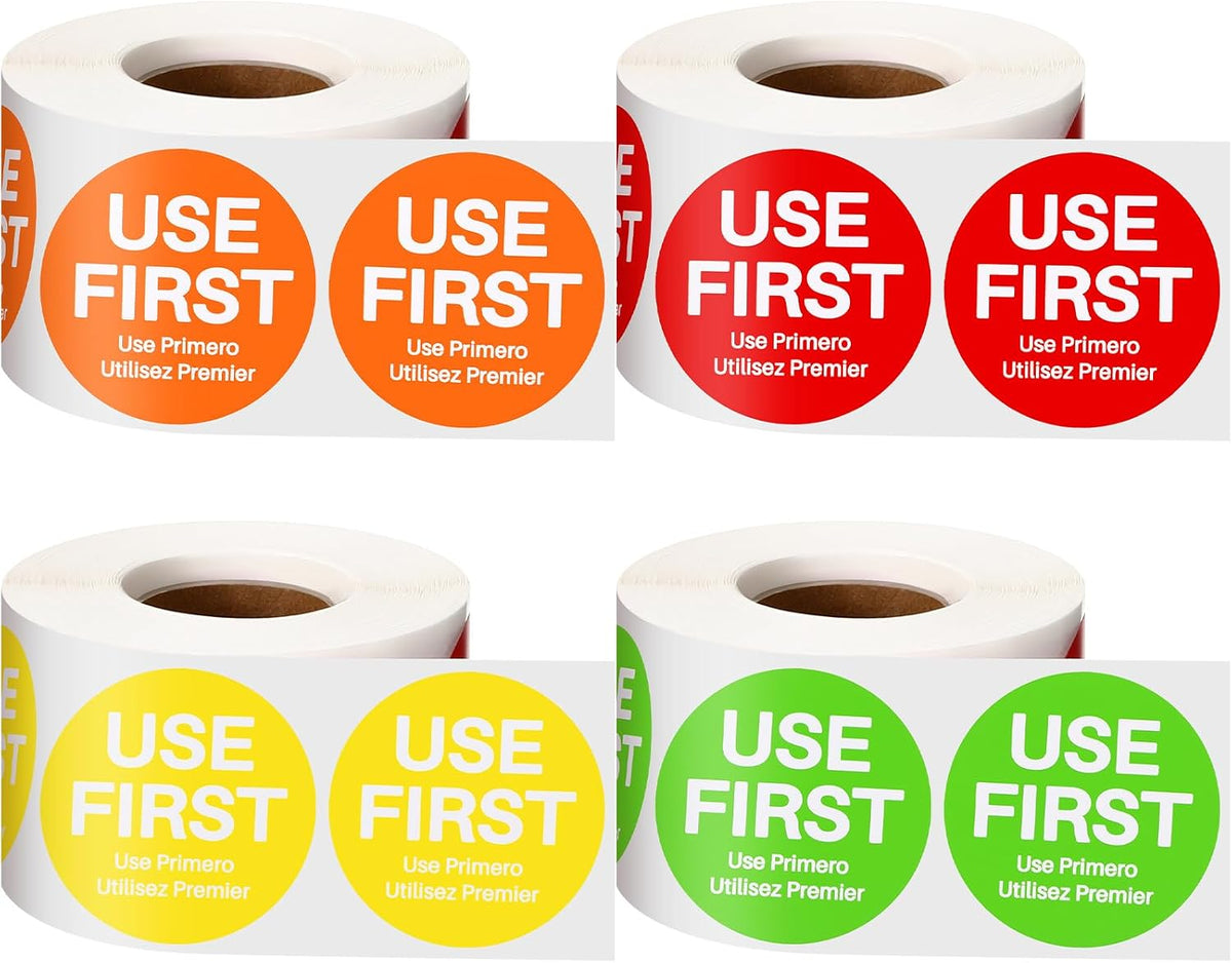 Use First Stickers 1.5",Light Green