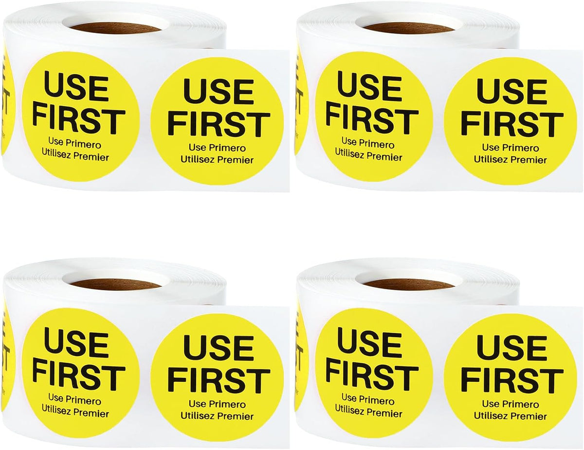 Use First Stickers 1.5",Light Green
