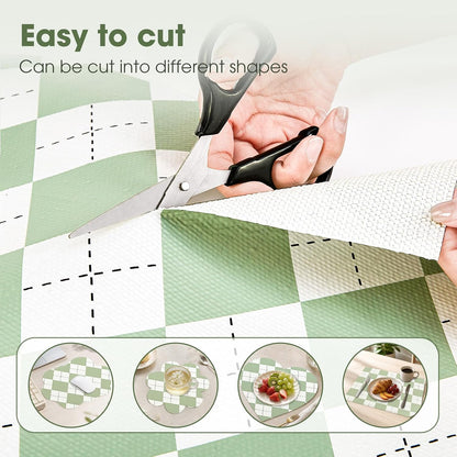 Drawer and Shelf Liner for Kitchen Cabinets, White, 12IN X 10FT