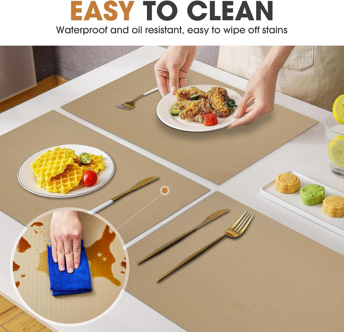 Drawer and Shelf Liner for Kitchen Cabinets, White, 12IN X 10FT