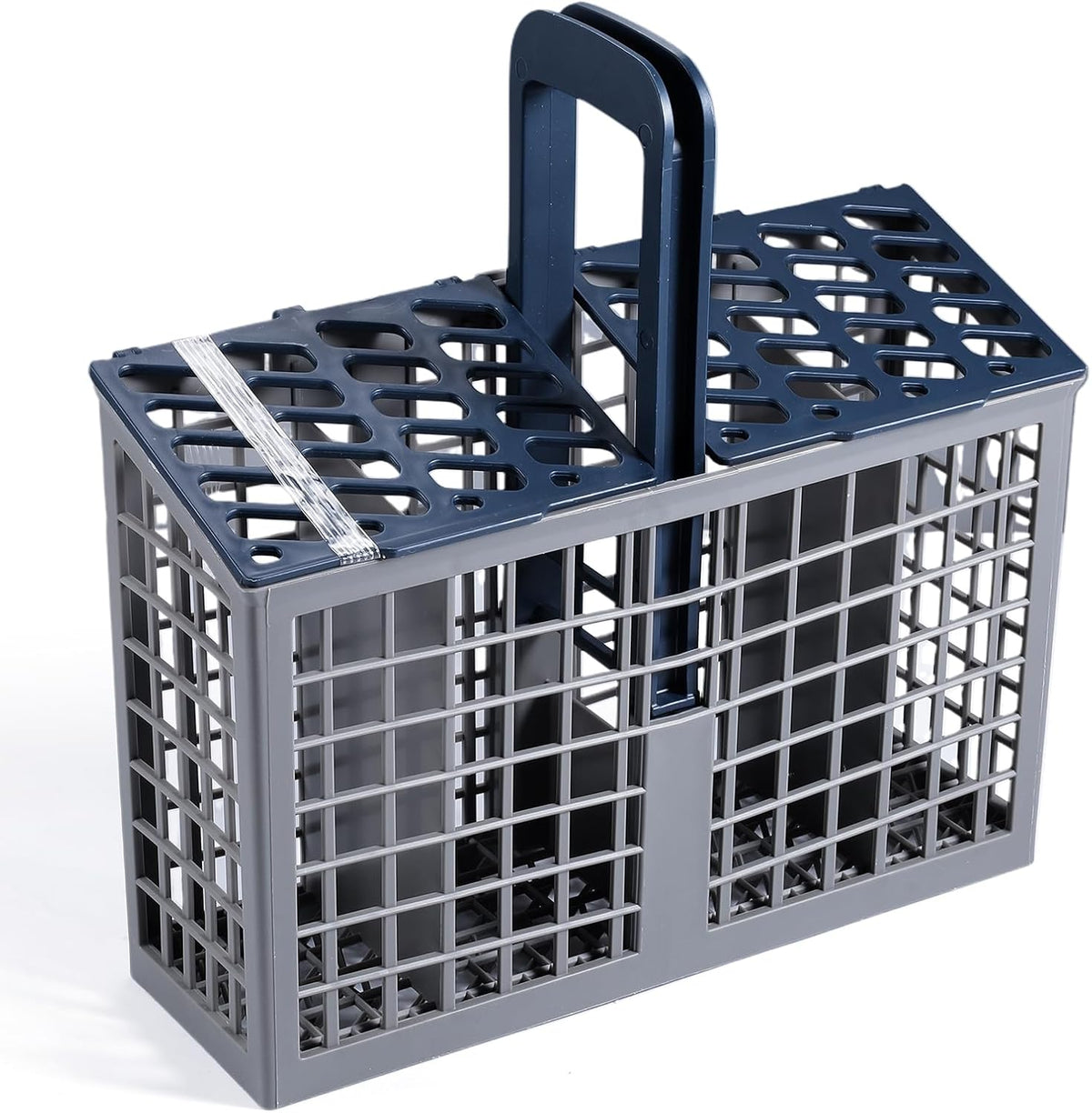 Dishwasher Cutlery Basket (9 x 3 x 10.3 inches) Fit For samsung DD82-01112A / ‎DD94-01013A / DD97-00250A Silverware Utensil Basket - Competible With Samsung, whirlpo-l, Bosch etc. Parts DD82-01384A