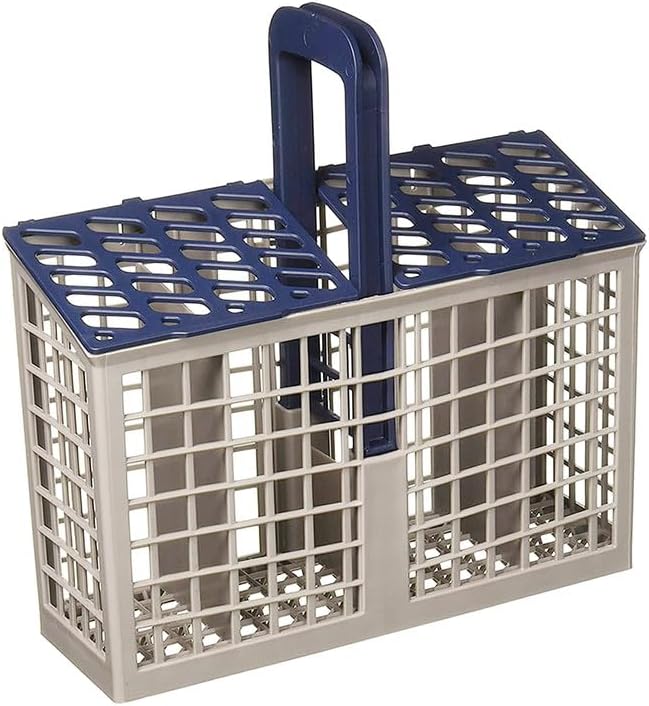 Dishwasher Cutlery Basket (9 x 3 x 10.3 inches) Fit For samsung DD82-01112A / ‎DD94-01013A / DD97-00250A Silverware Utensil Basket - Competible With Samsung, whirlpo-l, Bosch etc. Parts DD82-01384A