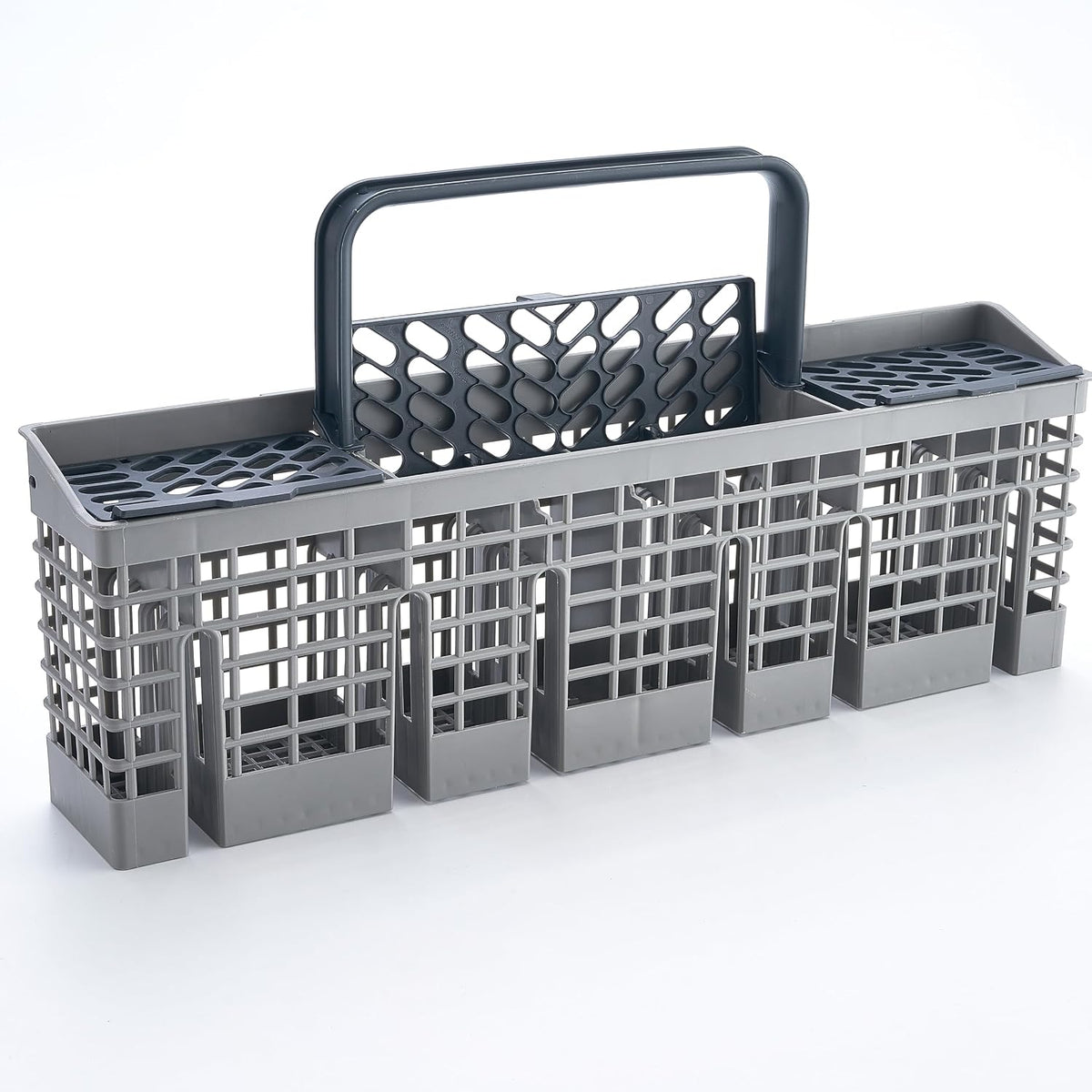Dishwasher Cutlery Basket (9 x 3 x 10.3 inches) Fit For samsung DD82-01112A / ‎DD94-01013A / DD97-00250A Silverware Utensil Basket - Competible With Samsung, whirlpo-l, Bosch etc. Parts DD82-01384A