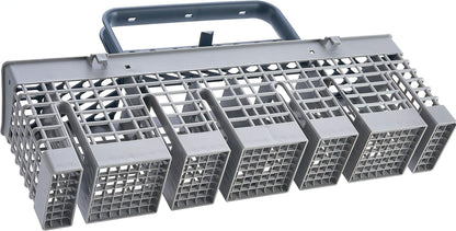 Dishwasher Cutlery Basket (9 x 3 x 10.3 inches) Fit For samsung DD82-01112A / ‎DD94-01013A / DD97-00250A Silverware Utensil Basket - Competible With Samsung, whirlpo-l, Bosch etc. Parts DD82-01384A