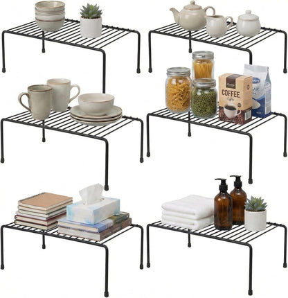 2-Pack Wire Shelves, Cabinet Shelf Risers & Freezer Organizers
