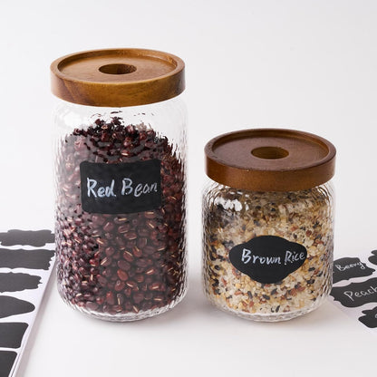 360 Pcs Chalkboard Labels Stickers for Glass Jars, 2.1"x 1.4"