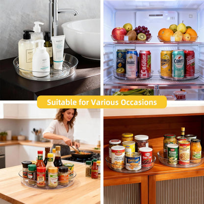 Lazy Susan 10 inch Turntable for Spice Organization
