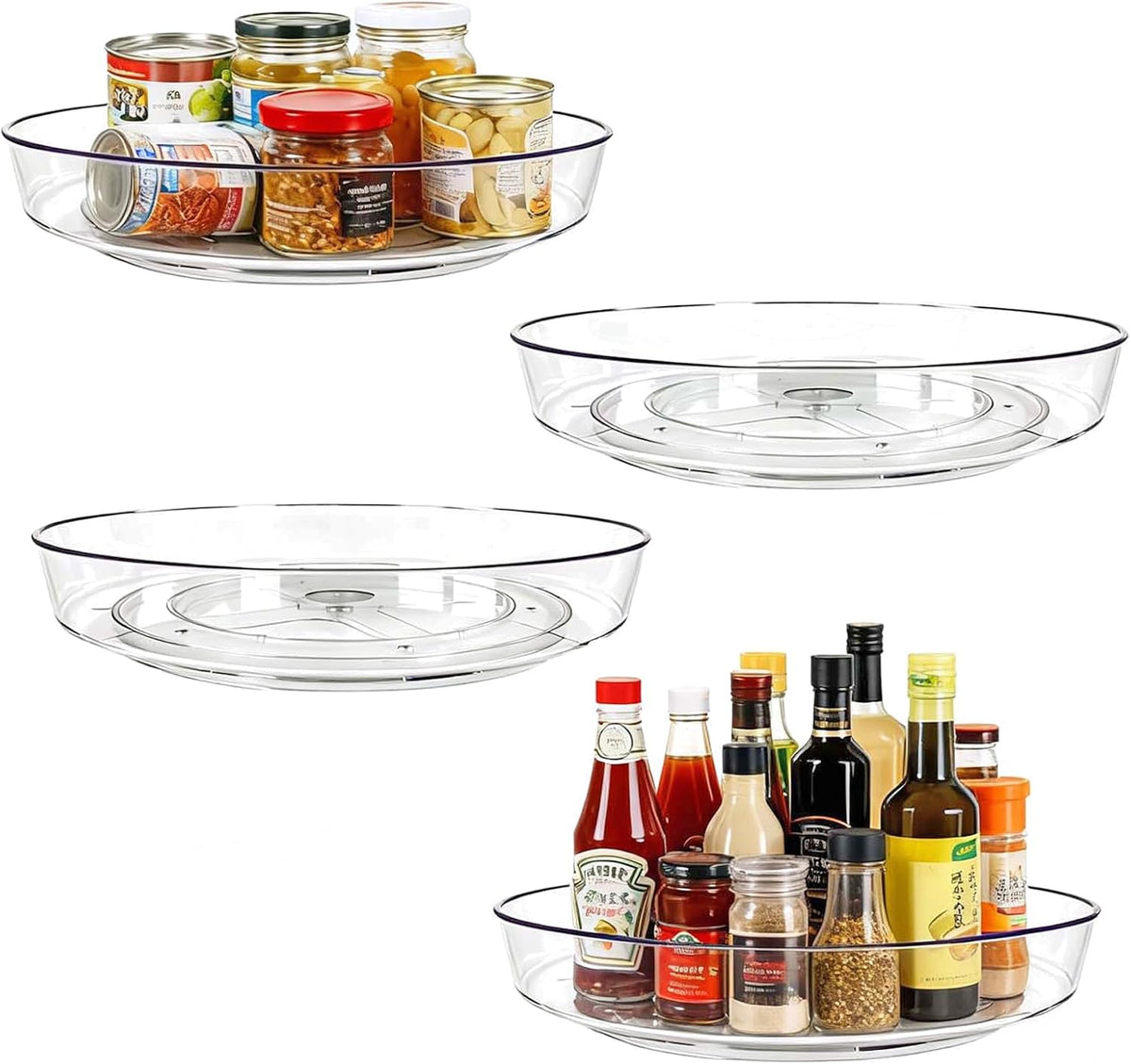 Lazy Susan 10 inch Turntable for Spice Organization
