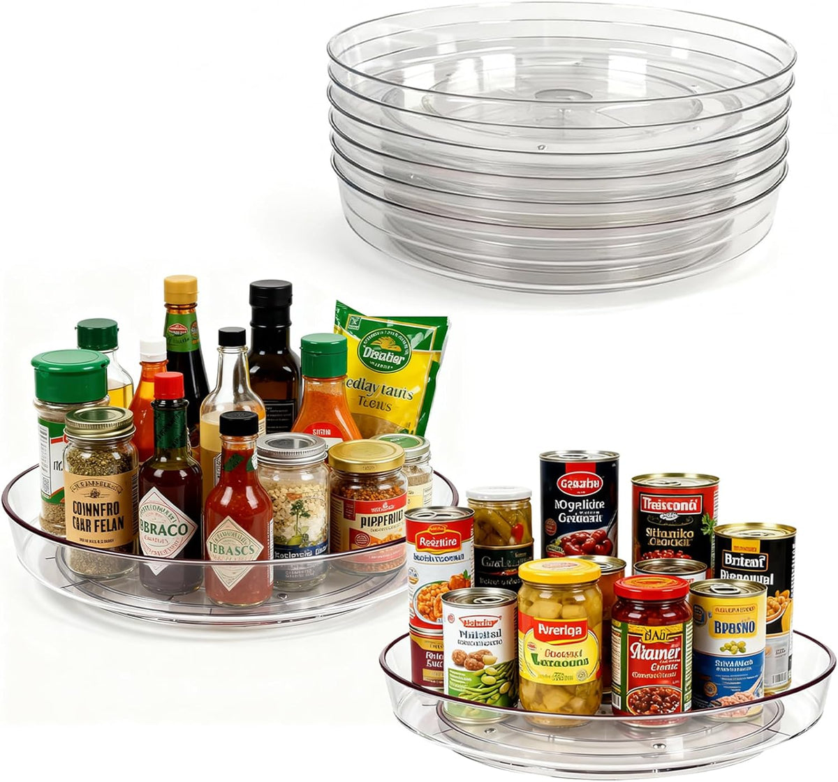 Lazy Susan 10 inch Turntable for Spice Organization