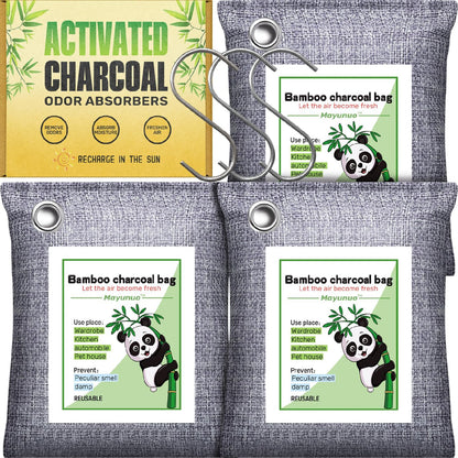 Activated Charcoal Odor Absorber Deodorizer Odor Eliminator for Strong Odor