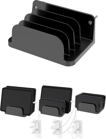 Wall Mount Phone Holder, Black