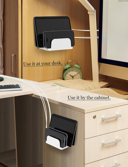 Wall Mount Phone Holder, Black