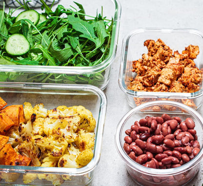 30 Pieces Glass Food Storage Containers with Snap Locking Lids,Glass Meal Prep Containers Set - Airtight Lunch Containers, Microwave, Oven, Freezer and Dishwasher