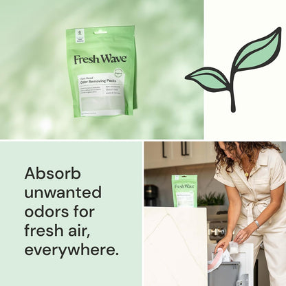 Odor Eliminator Packs, 6-Pk for Small Spaces & Closets, Original