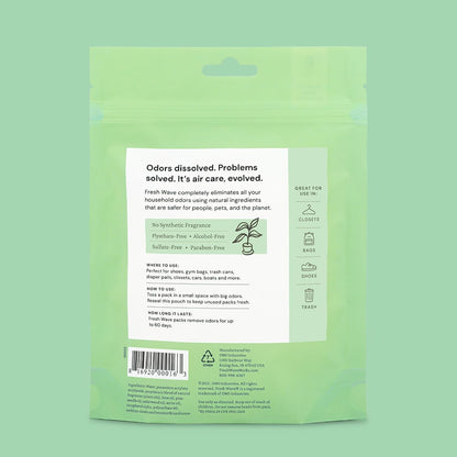 Odor Eliminator Packs, 6-Pk for Small Spaces & Closets, Original